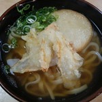 うどん平 - うどん　ごぼう、大盛　合わせ　丸天