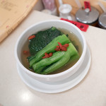 Chee Kee Wonton Noodles Shop - 上湯菜心　葉っぱがやわらかーい！