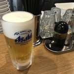 中華そば専門店 丸忠商店 - 生ビール　500円