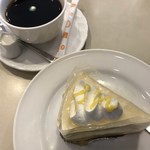 喫茶室ルノアール - ビターブレンド、チーズケーキ