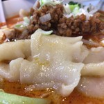 鳳凰楼 - 西安風担々ビャンビャン麺 麺アップ