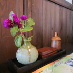 車澤うどん - 卓上の風景