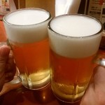 Mirai - スーパードライで乾杯〜♪