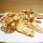 てんぷら 近藤 - 天然舞茸