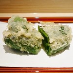 てんぷら 近藤 - ピーマン