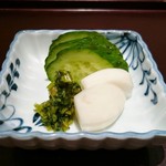 てんぷら 近藤 - 香の物