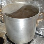 蕎麦処 葉山 鰹  - 頂いた荒節で二番出汁取りました。