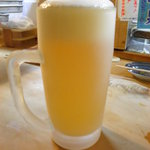 ろばた焼 旭 - 商売上手。氷結生ビール