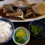 海女食堂 磯笛 - おすすめのﾏｸﾞﾛかま煮定食。