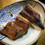 焼鳥初鳥 - うなぎ小串（850円）