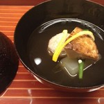 懐石 円相 - お椀