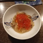 山海づくし勝也 - いくらのおろし