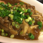 はせ川 - 冷たいカレーうどん なめこ