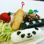 串処一龍 - お子様プレート500円はおもちゃ付きで大人気