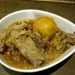 Ganso Bibai Yakitori Mifune - 鶏もつ煮込み(お通し)
