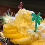 パーラーマズルカ - パイナップルカキ氷 ¥1,000