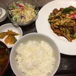 Shinsouen - ヘルシー回鍋肉定食