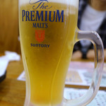 大阪新世界 山ちゃん - 生ビール
