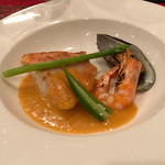 カフェレストラン  びすとろアン - ？魚のエビソース