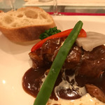 カフェレストラン  びすとろアン - 豚肩ロースの赤ワイン煮込み