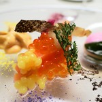 グランド ダイア - 衝撃：サーモン　いくら　レモン麹　ワカメ味噌