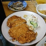 中尾酒店 - 人気メニューとんかつ