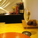 肉屋 雪月花 NAGOYA - 今日もbossの前でシャンパンからスタート♪