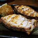 もつ焼 あぶさん - カジキの塩焼き