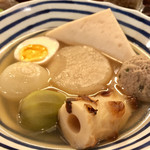 もっくもっく - おでん盛り…600円/1人前