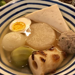 もっくもっく - おでん盛り…600円/1人前