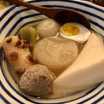 もっくもっく - おでん盛り…600円/1人前