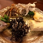 もっくもっく - おばんさい盛り合わせ