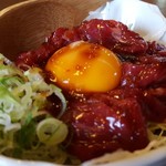 蓼科　栄町 - 馬刺しユッケ
