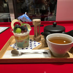 イッピン カフェ - 金魚スイーツセット 2016/08/24