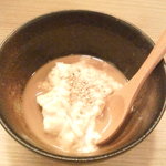 りょうり屋 正 - 汲み上げ湯葉胡麻だれ掛け