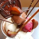 ショコラティエ パレ ド オール - パフェ パレドオール～和栗プレイアム　2160円