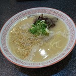 Nagahamaramentomikichi - 長浜ラーメン（550円）2017年10月