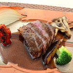 ブーシェリーやち - イチボステーキ50ｇ