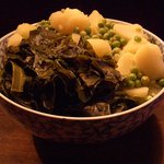 居酒屋加茂川 - じゃがいもワカメ煮