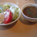 バラチエ - サラダ＋スープ