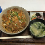 源八うどん - かつ丼