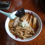 中華そば処 琴平荘 - この極太メンマ＆コリコリ通常メンマのてんこ盛りにﾁｬｰｼｭｰが加わるなんて、盆と正月とXmasと文化の日と体育の日とみどりのｈ（ｒｙ