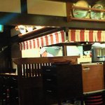 土佐料理 祢保希 - 店内のカウンター席の風景です