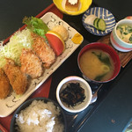 wafuuresutorammomokawa - カキフライ定食