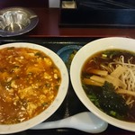 みんけい - ランチ丼セット　マーボー豆腐丼