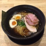福島壱麺 - 煮玉子中華そば