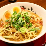 Mr.こってり麺 清乃 - 2017年8月　味噌もやしとんこつラーメン+味付玉子【800円+150円】久々の大ヒット！(^O^)