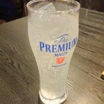 炭火焼肉ホルモン390 - レモンサワー