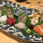 海鮮炭焼 夢源 - 夢源のお造り盛り