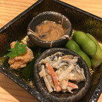 海鮮炭焼 夢源 - お通し